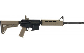 Colt CR6920MPSFDE M4 Carbine 30+1 16.10", Black Rec, FDE Magpul Furniture, SL Carbine Stock & Grip, Vertical Grip, Mbus Rear Sight