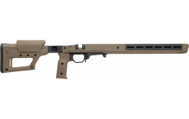 Magpul MAG1199-FDE Pro 700 Lite SA Flat Dark Earth Adjustable Synthetic Stock with Aluminum Chassis & Interchangeable Grips for Remington 700 Short Action Ambidextrous