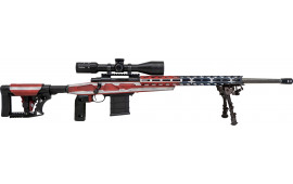 Howa HCRACF65CUSAMT Carbon Chassis USA Flag 6.5 Creedmoor 24" Carbon Fiber Barrel