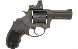 Taurus 2856P31R 856 T.O.R.O. #6 Shot 3", Black Stainless Steel, Optic Ready Frame, Rubber Grip, Riton Red Dot Revolver