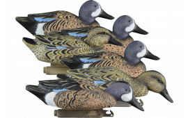 Higdon Outdoors 19953 Standard Blue Wing Teal Species Multi Color Foam Filled 6 Pack