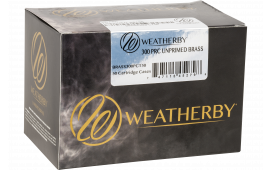 Weatherby BRASS300PCT50 Unprimed Cases 300 PRC Rifle Brass 50 Per Box