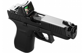 Radian Weapons G1501 Guardian Optic Guard w/Stealth Sights Black Anodized Hardcoat Aluminum RMR Mount Compatible w/Glock MOS Handgun