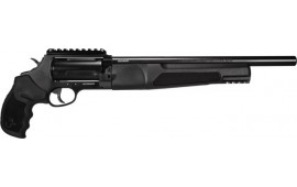 Taurus 2-JHD441013MAG Judge .45/.410 3" 12.5 Barrel, 5 Round Revolver, Blued Finish, Picatinny Rail, Rubber Grip