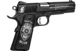 Fusion 1911RPOLICE9 1911 Reaction Police 5" 9RND BLACK/BLACK Grips