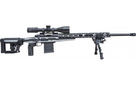 Howa HCRACF65CUSGMDT Howa M1500 6.5 Creedmoor 24 Grey Flag CF