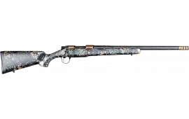Christensen Arms 801-06322-00 Ridgeline FFT 3+1 22" Carbon Fiber/Threaded Barrel, Burnt Bronze Cerakote Rec, Green with Black/Tan Accents Stock