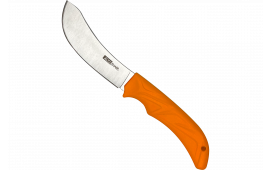 AccuSharp 732C Butcher 4" Fixed Butcher Plain Stainless Steel Blade/Blaze Orange Ergonomic Anti-Slip Rubber Handle