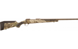 Savage Arms 58007 110 High Country 2+1 22", Midnight Bronze Cerakote, TrueTimber Strata Fixed AccuStock with AccuFit