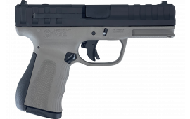 Citadel CITCP9GRY Centurion CP9 Compact 14+1 4" Black Steel Barrel/Black Optic Ready/Serrated Slide/Gray Polymer Frame w/Gray Polymer Grips