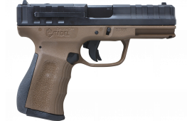Citadel CITCP9BNZ Centurion CP9 Compact 14+1 4" Black Steel Barrel/Black Optic Ready/Serrated Slide/Bronze Polymer Frame w/Bronze Polymer Grips