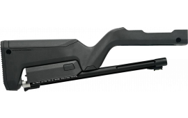 Tactical Solutions TDCMBBBLK X-Ring Takedown Barrel and Stock Combo 22 LR 16.50" Matte Black Fluted & Threaded with Fiber Optic Sight, Black Magpul Backpacker Stock Fits Ruger 10/22 Takedown