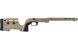 MDT 104692FDE XRS Chassis FDE Aluminum Core with Polymer Panels, Adj. Cheekrest, M-LOK Forend, Interchangeable Grips, Aics Mag Compatible, Fits Short Action Savage