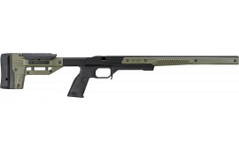 MDT 106159ODG Oryx Chassis OD Green/Black Aluminum, Adj. Cheekrest, M-LOK Forend, AR-Style Grip, Barricade Stop, Fits Short Action Howa 1500 & Weatherby Vanguard