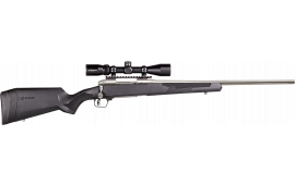 Savage Arms 58132 110 Apex Storm XP 4+1 18" Carbon Steel, Stainless Barrel/Rec, Black Synthetic AccuFit Stock, Vortex Crossfire II 3-9x40mm Scope