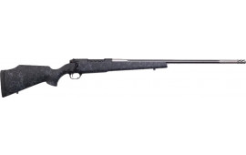 Weatherby MAM01N28NOR8B Mark V Accumark 3+1 26" Threaded/Fluted Stainless Barrel, Graphite Black Rec, Gray Webbed Black Monte Carlo Stock, Accubrake Muzzle Brake, Adj. TriggerTech Trigger