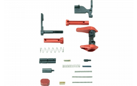 Timber Creek Outdoors ARLPKR Lower Parts Kit Red Anodized Aluminum for AR-15