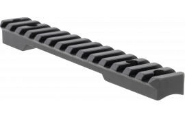 Talley PSM258763 1913 Picatinny Rail Fierce Edge/Fury Rifle Short Action 6.49" Long 20 MOA Black Anodized Aluminum