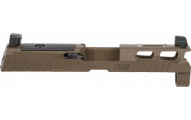 Sig Sauer 8900952 P320 Sig P320 9mm Luger PVD Coyote Brown Stainless Steel XRAY3 Suppressor Sights Compatible With ROMEO1 PRO/ROMEO2