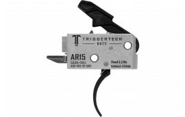 TriggerTech AH0SDB55NNC Duty Mil-Spec Single-Stage Curved Fits AR-15