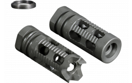 Yankee Hill 285M1 Phantom Comp/Brake with Aggressive End, 1/2"-28 tpi Threads 2.25" OAL for 5.56mm