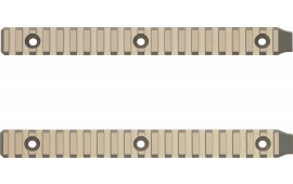 Q LLC TOPRAIL8.5IN6 The Fix 1913 Picatinny Rail 8.50", 6 Mil, Clear Anodized