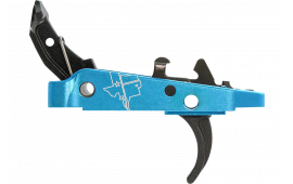 CMC Triggers 47501 Drop-In Trigger Group 2.0 Single-Stage Curve with 3.50 lbs Draw Weight, Black with Blue Housing, Fits AK-47