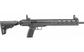 Ruger 19302 LC Carbine 16.25" Threaded Barrel 10+1, Black, Folding Stock, OEM Flip-Up Sights