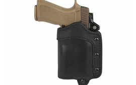 1791 Gunleather UCLB24NSBR Ultra Custom 2.4 Light Bearing Holster Black Leather, OWB & Memory-Lok Technology for Sig P320 & Springfield XD-M with Rail Mounts Right Hand