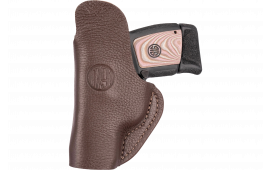 1791 Gunleather FCD1BRWL Fair Chase IWB Size 01 Brown Leather Deer Hide Belt Clip Fits Ruger LCP 380/S&W Bodyguard Left Hand