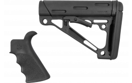 Hogue AR-15/M-16 Kit - Finger Groove Beavertail Grip & Over-Molded Collapsible Buttstock
