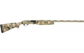 TR Imports Alpha 2 Shotgun 12 ga 3" Chamber 4rd Mag 28" Barrel Old School Camo with Cerakote Green