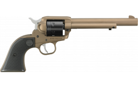 Ruger 2038 Wrangler #6 Shot 6.50" Burnt Bronze Cerakote Barrel & Frame, Black Cerakote Cylinder Black Checkered Polymer Grips Revolver