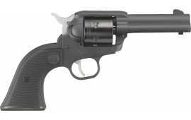 Ruger 2052 Wrangler #6 Shot 3.75" Black Cerakote Barrel, Frame & Cylinder Black Checkered Polymer Grips Revolver