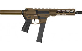CMMG 45A790F-MB Pistol Banshee MKG 8" 26rd Pistol Tube Bronze
