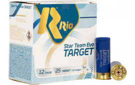 Rio Ammunition STT32LR8 Team Target 12GA 2.75" 1 1/8oz #8 Shot 25 Per Box/ 10 Cs - 25sh Box