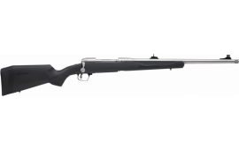Savage Arms 57043 110 Brush Hunter 338 Win Mag 4+1 20", Matte Stainless, Synthetic Stock, Iron Sights