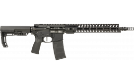 Patriot Ordnance Factory 02045 Minuteman 30+1, 13.75" Black Steel Threaded Barrel, Black Anodized Aluminum Receiver, 13" Renegade Rail Handguard