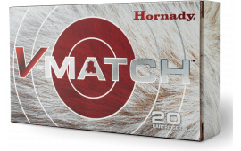 Hornady 81397 ELD-V 6mm Creedmoor 80 GR20 Per Box/ 10 Cs - 20rd Box