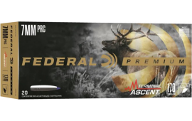 Federal P7PRCTA3 Premium Terminal Ascent 7mm PRC 170 GRTerminal Ascent 20 Per Box 