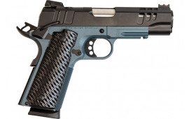 Great Lakes Firearms GL1911-45CSS BLU 1911 Pistol 4.25" FS Black Slide Titanium Frame