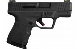 SAR USA SAR9SCBL SAR9 SC Gen2 Compact Frame 12+1 3.30" Black Steel Barrel, Black Serrated Steel Slide, Black Polymer Frame, Black Interchangeable Backstrap Grip