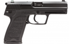 HK 704001LEA5 USP40 V1 with 3 Mags DA/SA 4.25" 13+1 Black Polymer Grip/Frame Grip Blued Steel