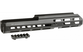 Midwest Industries MIBENM4HG M4 Benelli Black Hardcoat Anodized 6061 Aluminum 12.00" Long