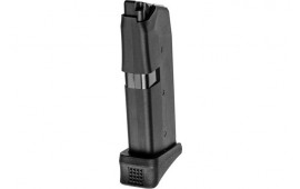 KCI USA KCI-MZ053 USA INC Magazine FOR Glock 43 9mm 6rd Black Poly w/GRIP EXT