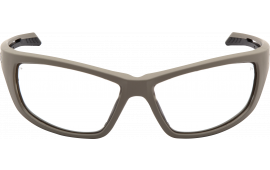 Pyramex VGST1310T Howitzer Glasses Clear Lens Anti-Fog Tan Frame