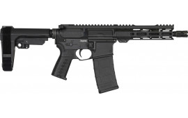 CMMG BANSHEE Mk4 Semi-Automatic .300 Blackout Pistol, 8" Barrel, 30+1 Capacity, SBA3 Stabilizing Brace - Armor Black Cerakote - 30AF20A-AB