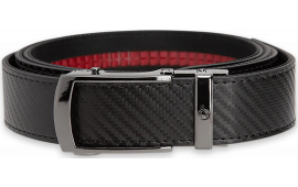 Team Nexbelt Operating PCS5772 EDC Black Leather 1.375" Wide Buckle Closure