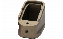 Strike Industries EMPALG17FDE Extended Mag Plate Fits Glock G17 Fits Glock G22 Flat Dark Earth 6061 T-6 Aluminum