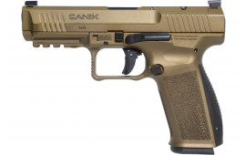 Canik HG5636BB-N Mete SFT 9mm Semi-Auto Pistol, 4.46" Bbl, Optic Ready, 1-18 &1-20 Rd Mag, Numerous Custom Upgrades, Full Acc Pkg, Burnt Bronze Cerakote